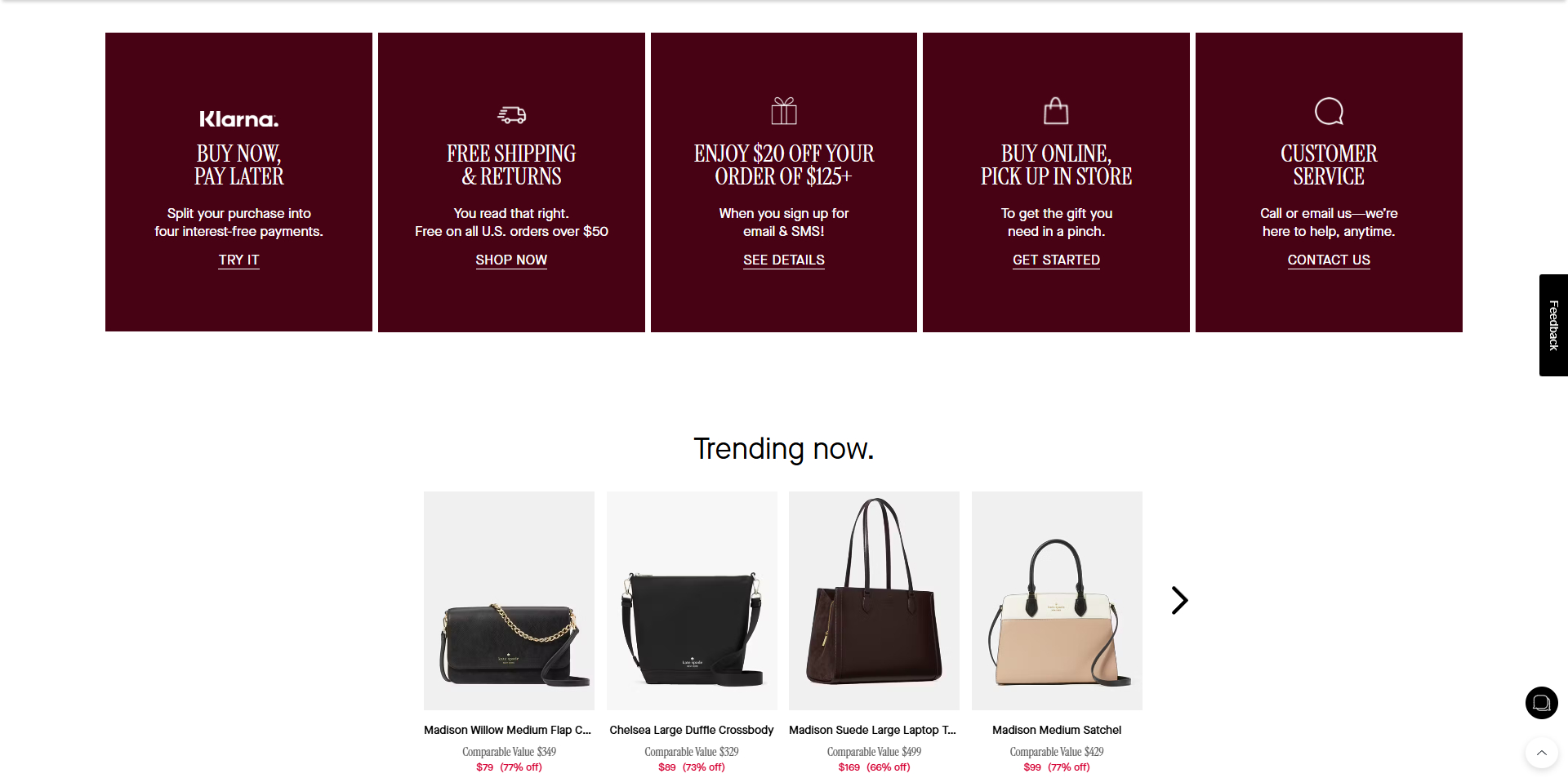 Kate Spade Outlet coupons